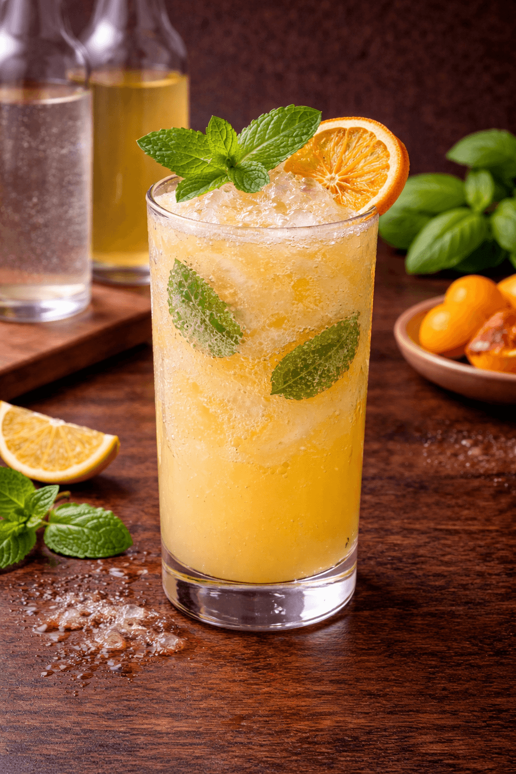 Apricot Spring Fizz